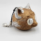 Gold Dog Keychains
