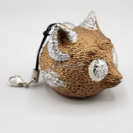 Gold Dog Keychains