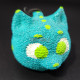 Turquoise Dog Keychains